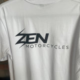 White Zen Motorcycles T-shirt