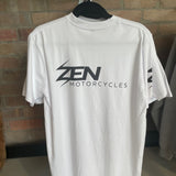 White Zen Motorcycles T-shirt