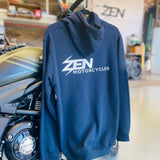 Zen Motorcycles Navy Blue Hoodie