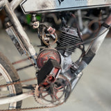 Vintage Harley Davidson Board Tracker