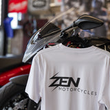 White Zen Motorcycles T-shirt